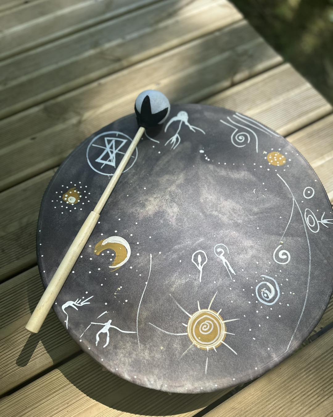 Tambour 45 cm Lucie Les Origines