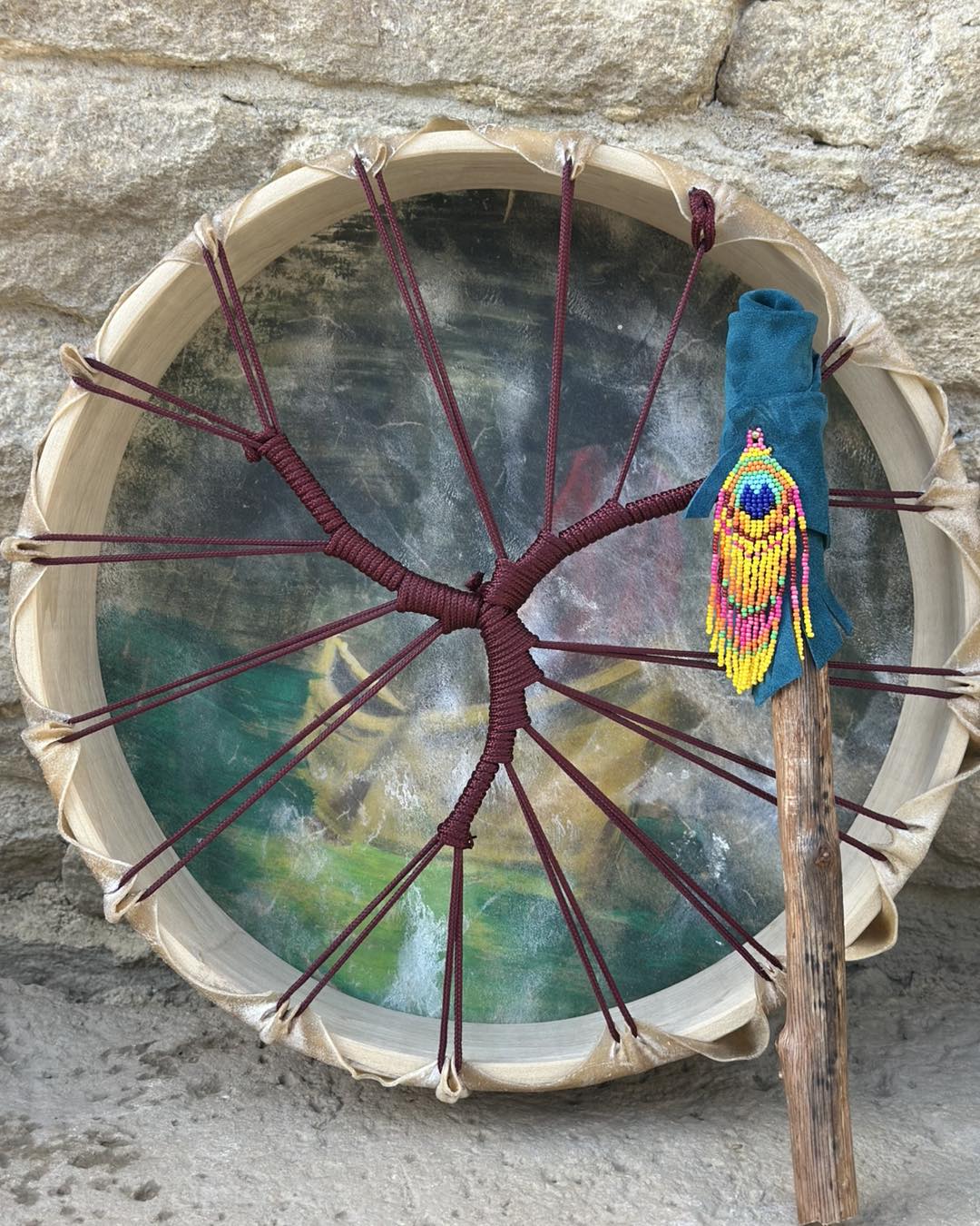 Tambour chamanique 35 cm