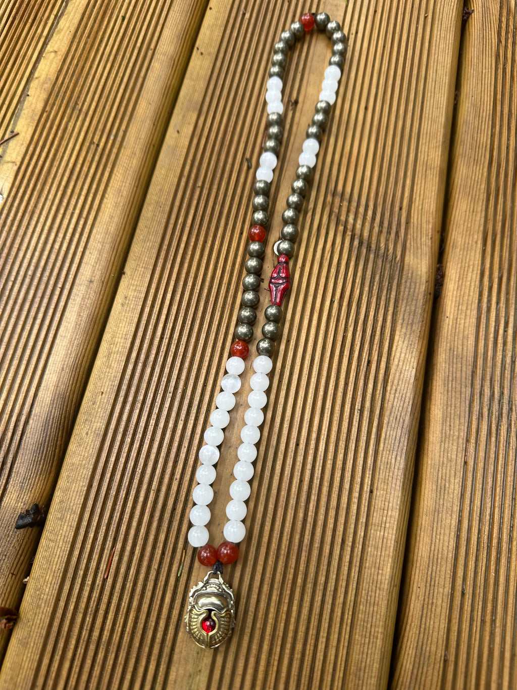 Collier Initiatique Collection 𓆣 Les Prêtresses du Nil — Héritage d’Isis 𓆣