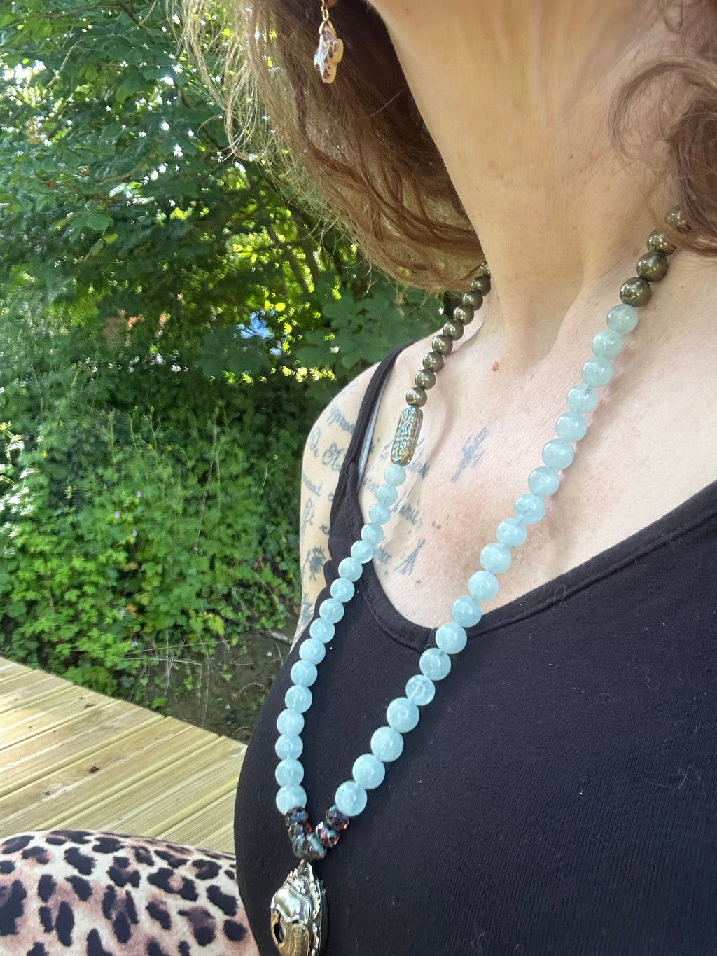 Collier Initiatique Collection 𓆣 Les Prêtresses du Nil — Héritage d’Isis 𓆣
