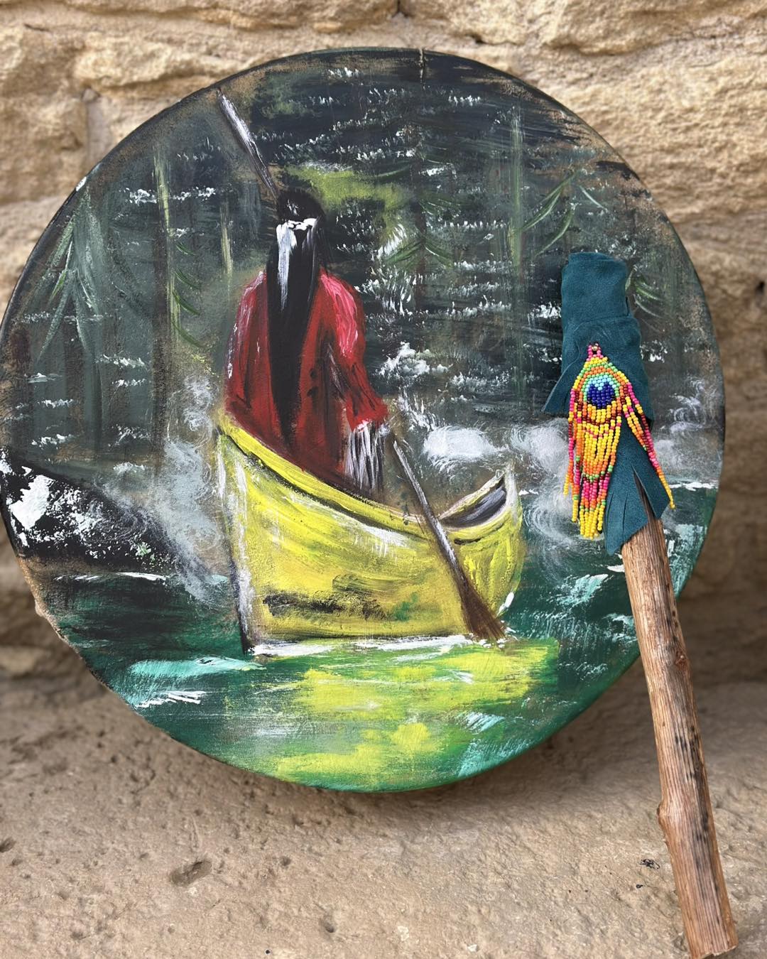 Tambour chamanique 35 cm