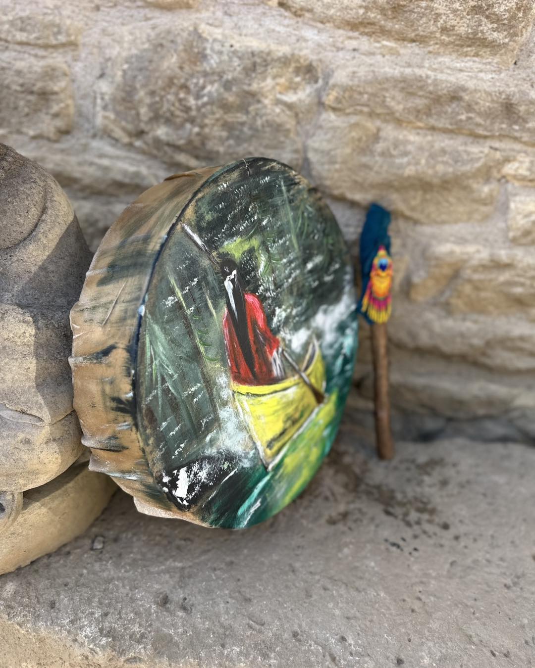Tambour chamanique 35 cm